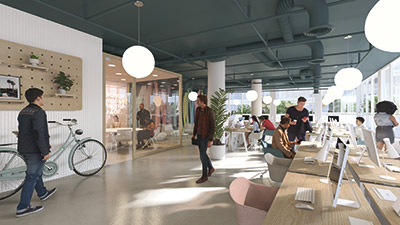bureaux modernes
